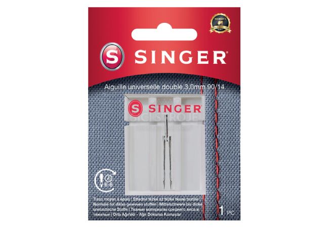 Dvojihla univerzálna Singer 3 mm 1x90