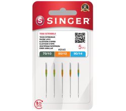 Ihly Singer 2045 - 70/10, 80/12, 90/14 - 5 ks - Stretch