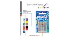 TEXI CREATIVE 9+ set ihiel Schmetz 130/705 H pre domáce šijacie stroje