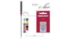 Vyšívacie ihly TEXI EMBROIDERY 130/705 HE 5x75