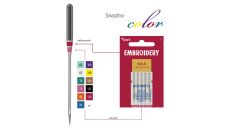 Vyšívacie ihly zlaté TEXI EMBROIDERY GOLD 130/705 H-ET 5x75