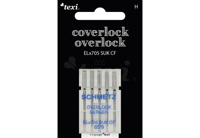 Ihly pre overlocky/coverlocky TEXI OVER/COVER ELX705 SUK CF 5x65