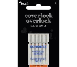Ihly pre overlocky/coverlocky TEXI OVER/COVER ELX705 SUK CF 5x80
