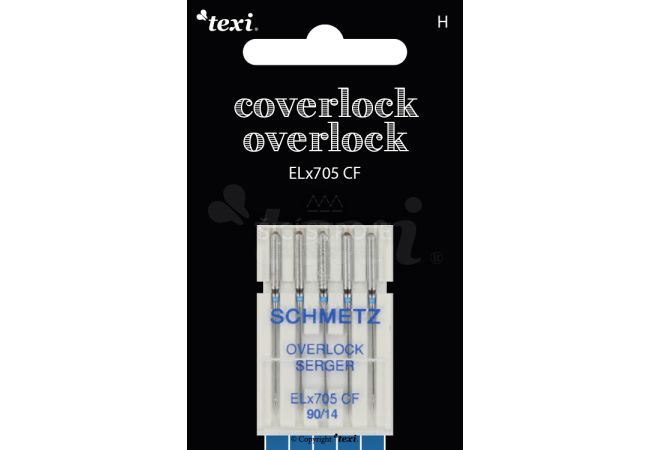 Ihly pre overlocky/coverlocky TEXI OVERLOCK/COVERLOCK ELX705 CF 5x90