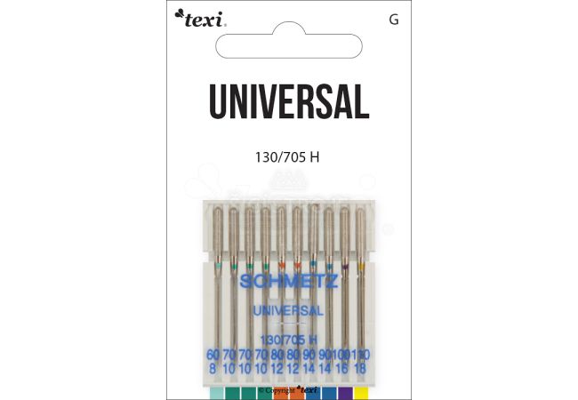 Univerzálne ihly TEXI UNIVERSAL 130/705 H 10x60-110