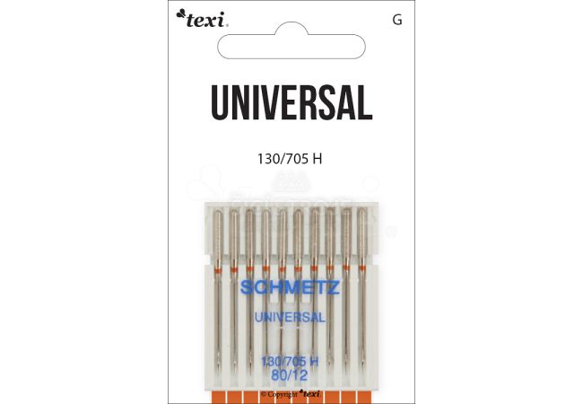 Univerzálne ihly TEXI UNIVERSAL 130/705 H 10x80
