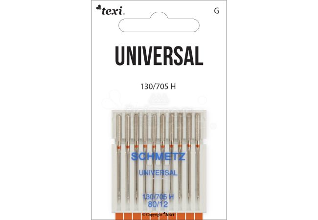 Univerzálne ihly TEXI UNIVERSAL 130/705 H 10x80