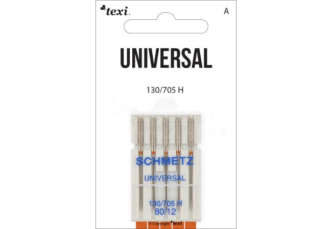 Univerzálne ihly TEXI UNIVERSAL 130/705 H 5x80