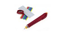 Krajčírska krieda, ceruzka so 16 kriedami a strúhadlo