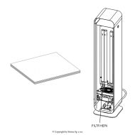 Filtre HEPA 10 do dezinfekčných lámp UV-C STERILON FLOW