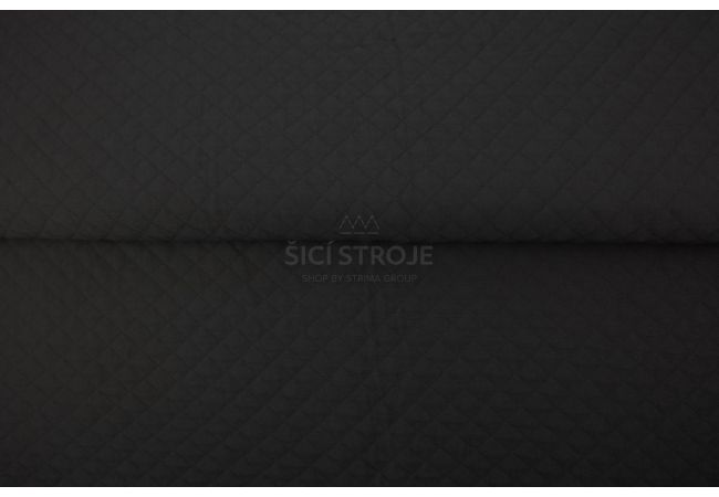 Úplet prešívaný - čierna
