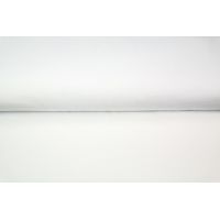 Jednofarebný bavlnený úplet s elastanom - optic white