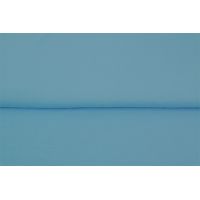 Jednofarebný bavlnený úplet s elastanom - light blue