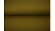 Jednofarebný bavlnený úplet s elastanom - army green