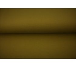 Jednofarebný bavlnený úplet s elastanom - army green