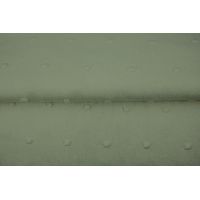 Svetrovina s bodkami - zaprášená zelená