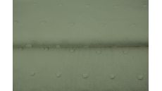 Svetrovina s bodkami - zaprášená zelená