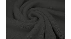 Svetrovina s bodkami - čierna