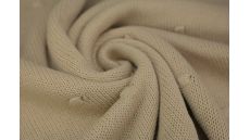 Svetrovina s bodkami - khaki