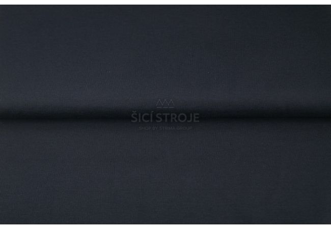 Úplet French Terry počesaný - námornícka