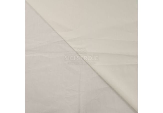 Cotton Poplin Uni - Ecru