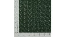 Cotton Poplin Foil Print - Dots, Army