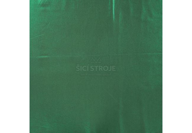Cotton Poplin Foil Print - Christmas, Green