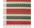 French Terry Print Brushed - Nordic Sweater, Red