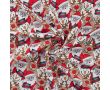 French Terry Print Brushed - Snowy, Off White
