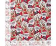 French Terry Print Brushed - Snowy, Off White