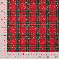 Y/D Foil Print - Foil Stars, Red