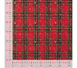 Y/D Foil Print - Foil Stars, Red