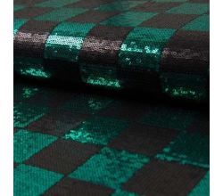 Spangles Check - Green
