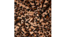 Fancy Fur Leopard - Leopard, Cognac