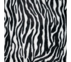 Fancy Fur Zebra - Zebra, Black