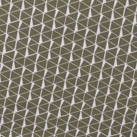 Cotton/EA Jersey Print - Diamond, Army