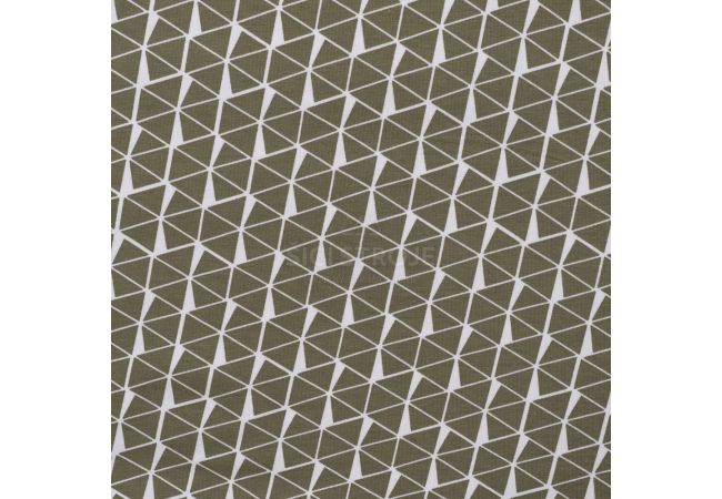Cotton/EA Jersey Print - Diamond, Army