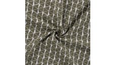 Cotton/EA Jersey Print - Diamond, Army
