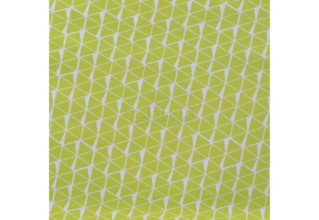 Cotton/EA Jersey Print - Diamond, Lemon