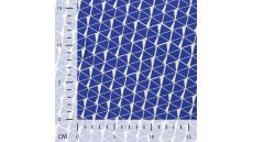 Cotton/EA Jersey Print - Diamond, Royal