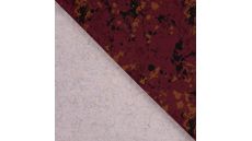 Cotton/EA Jersey Print - Grunge, Wine