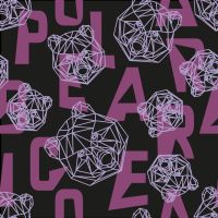 Cotton/EA Jersey Print - Scratch, Cyclam