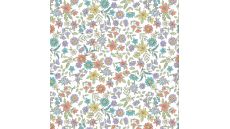 Cotton/EA Jersey - White Floral