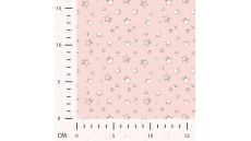 Cotton/EA Jersey - Stars, Rose