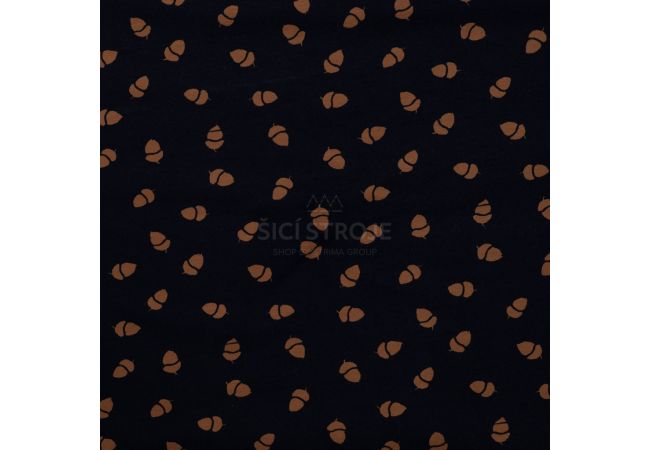 Cotton/EA Jersey - Acorn, Navy