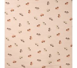 Cotton/EA Jersey Print - Cars, Sand
