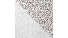 Cotton/EA Jersey Print - Flowers, Off White