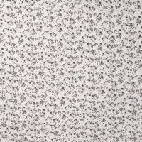Cotton/EA Jersey Print - Small Flowers, Off White