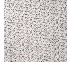 Cotton/EA Jersey Print - Small Flowers, Off White