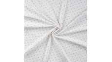 Cotton/EA Jersey Print - Stars, Blue